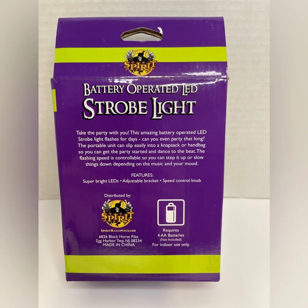 Spirit Battery Operated LED Strobe Light
